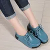 Comfortable Flats 952 Breathable Leather Dance Loafers Woman Sneakers Women Fashion Black Soft Casual Shoes Female 230411 377