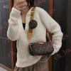 Designer Bags Old Flower Classic Three in One Shoulder Bag Five Color Shoulder Strap Clutch hobo bag Fashion Multi Pochette Womens Green Pink Mini Purse Shoping Bag