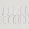 カーテンコットンモダンボーホー装飾オンブルロッドロッドポケットウィンドウ用リビングルーム（1パネル）52 in x 84
