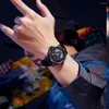 Montres-bracelets Ai Wave Marque officielle évidée Double Tourbillon Montre mécanique automatique Tendance de la mode masculine