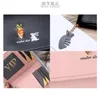 Wallets mini for women ladies primavera pingente fino carteira titular designer