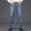 Men's Jeans New Mens Jeans Spring Autumn Men's Smart Jeans Men Classic Jeans Business Fashion Straight Regular Blue Stretch Denim TrousersLF231111