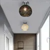 Wall Lamp Modern Simple Colorful LED Ceiling Nordic Living Room Bedroom Indoor E27 Light Corridor Aisle Stairs Decor Lighting