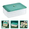 Storage Bottles Egg Dumplings Box Fridge Container Food Containers Freezer Dispenser Keeper Sealed Wonton Bun Steam Refrigerator Carrier