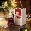 Candles Wholesale Ins Christmas Soy Wax Scented Accompanying Gifts Diy Holiday Atmosphere Shooting Props Drop Delivery Home Garden Dhv5Z