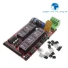 Freeshipping RAMPS 14 3D printer kit control panel printer Control Reprap MendelPrusa with 5 pcs DRV8825 Driver module for 3D Printer Fwsvx
