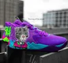 MBLaMelo Ball Queen City Men Basketball Shoes sales MB1 Purple Glimmer pink green black High Quality Sport Shoe Trainner Sneakers Size 7-12.5