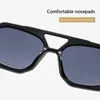 Sonnenbrille OVOYAN Polygon Vintage Frauen Doppelstrahl Gläser Outdoor Fahren Retro Brillen Lentes de Sol Mujer