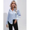 Blouses pour femmes mode femmes ample à manches longues imprimé léopard chemise printemps été dame grande taille simple boutonnage Blouse hauts