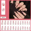 False Nails Long Lasting Glitter Artificial Smooth Surface Burr-free Fake For Girl Dress Matching