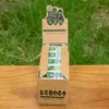 Gorilla Rolling Star 50 livret 46 x 18 mm par boîte brun naturel perforé papier à fumer pointe filtrante conseils roulants dab rig