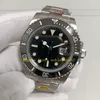 Eine Original 1 zu 1 7 Farbe Real Photo 904L Stahl 41mm Uhr Herren Automatik Datum Schwarze Keramiklünette V12 Version Leuchtendes Tauchen Cal 3235 Uhrwerk Wasserdichte KIF Shock Watch