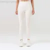 Giner Aloo Yoga Honey Peach Hip Slim Fit Брюки с высокой талией Подтяжка бедер Немаркирующие быстросохнущие спортивные брюки телесного цвета для фитнеса и бега Женские брюки Alos