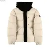 TOPSTONEY 2023 Men's Darth Vader Hooded Fluffy Jacket Couple's Short Trend White Duck Down Thickened Slim High-grade Heed Clothing