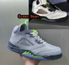 Met doos 5 GS Plaid basketbalschoenen Dames Heren 5s UNC on Mars Concord Georgetown What The Island Lucky Green Craft Michigan Aqua Quai 54 Light Bone Olive Sail Sneakers