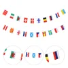 Feestdecoratie Trofeos de voetbal Banner BLM BACKTROP Decor vlaggen vlaggen Pennant Bunting 2023 European Championships