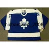 Kob Weng Men Women Youth Mike Palmateer 1978 CCM Vintage Turn Back Back Hockey Jersey Вратарь вырезал высшее качество любое имя любое число