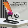 Desktop Justerbar mobiltelefonstativ Multi Angle Universal Foldble Stand för iPad Tablet iPhone Samsung Smart Holder