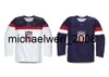Kob Weng 2016 New Customized Youth 2014 Sochi USA Team Jersey أي اسم أي رقم