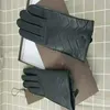 Gants de designer de luxe gants en cuir pour hommes et femmes écran tactile en peau de mouton pour femmes hiver épaissi marque chaude 238C