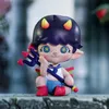 Anime Manga POP MART Zoe Flower Whispering Zodiac series blind box doll binary action toy picture birthday gift childrens 230410