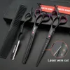 Nożyczki do włosów profesjonalne nożyczki fryzjerskie 5.5 „6” 7 -calowe nożyczki do cięcia drutu laserowego