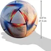 Palloni Pallone da calcio di alta qualità Misura ufficiale 5 Materiale PU Senza cuciture Resistente all'usura Partita Allenamento Calcio Futbol Voetbal Bola 231110