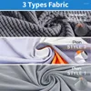 Stoelhoezen 1/2/4/6 PCS Gewoon patroon Jacquard Cover Dikke Elastische Spandex Slipcover voor Dining Wedding Banquet Office Party Home