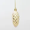 Christmas Decorations 5 Tree Pendant Painted Pine Cone Ball Suspension Celebration 2024 Year Gift Navigation Home Decoration 231110