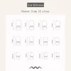 Falsas Ferramentas de beleza da moda 24pcs Fragmentos de flash francês quadrados de comprimento médio usam pregos falsos prensando em arte vestível de acrílico