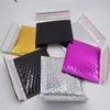 100pcs 15 13cm small Gold Aluminized Foil metallic bubble mailer bubble Padded Envelopes gold gift packaging bag270z