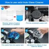 New Solid Cleaner Car Windscreen Cleaner Effervescent Tablet Auto Wiper Glass Solid Cleaning Concentrated Tablets Detergent