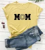 T-shirt da donna mamma girasoli grafica donna moda puro cotone casual hipster camicia madre giorni regalo Grunge Tumblr tee estetica carino