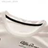 Camisetas de hombre Camiseta F1 Hombres y mujeres Impresión 3d Camisetas de manga corta de gran tamaño 2022 Verano Nuevo O-cuello Fórmula 1 Equipo Alfa Romeo 2019 Sauber2 3M411 3M411