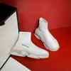 新しい靴下靴女性スニーカー秋のメンズモデルネットレッドシューズカップルパリオールドパパシューズ女性小さな白いブーツ221223