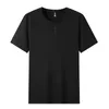 Men's T Shirts Summer Men Short Sleeve T-Shirts Fashion Casual Solid Color Cotton Half Tops Brand Men's Clothing O-Neck Tees
