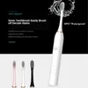 Tandborste Sonic Electric Toothbrush Smart Tooth Brush Ultrasonic Automatic Tooth Brush 6 lägen USB Snabb laddningsbar vuxen IPX7 Vattentät 230411