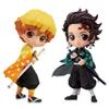 Anime manga 15cm anime demon mördare karaktär nezuko tanjirou zenitsu inosuke kyoujurou giyuu kawaii qpose pvc modell leksak samlargåva 230410