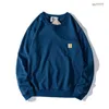 Men's Hoodies Sweatshirts Kahart Kahartt Sweater Classic Pocket Woven Label Thin Sweater Jacket Ql6a