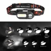 Head lamps Mini COB LED Headlight Headlamp Portable Front Head Lamp Flashlight Outdoor Super Bright Torch Camping Hiking Night Fishing Lamp P230411