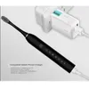 Tandborste Sonic Electric Toothbrush Smart Tooth Brush Ultrasonic Automatic Tooth Brush 6 lägen USB Snabb laddningsbar vuxen IPX7 Vattentät 230411