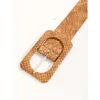 Europeisk stil Fashion Square Pin Buckle Women Belt Snake Skin Mönster Tryckbälten för damer Kvinnliga PU -läder