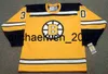 Weng 30 Bernie rodzic Chris Nilan Gerry Cheevers Jim Craig Tim Thomas 33 Zdeno Chara Custom Hockey Jerseys S-5xl