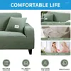 Chair Covers Thick Jacquard Solid Sofa Cover For Living Room Elastic Stretch Couch Cushion Sectional Slipcover Armchair Corner L Shape