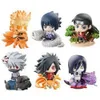 Anime Manga Shippuden anime model character Sasuke Gala action PVC statue collectible toy decoration doll handcrafted gift 230410