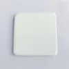 Sublimation Ceramics Fridge Magnets Heart Shape Blank Heat Transfer Refrigerator Magnet StickersJ0411