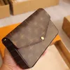 10A Pochette Felicie axelväska lyxig handväska designer väskor modes messenger väskor kvinnor plånbok på kedjehandväskor Satchel Clutch Bag Lady Purse Cross Body