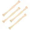 Décorations de jardin 4 pcs Piliers romains Micro Paysage Accessoires Mini Maison Miniature Scène en bois