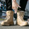 Sicherheitsschuhe Große Größe 47 Herren-Militärstiefel Combat Herren-Stiefelette Taktischer Warmpelz-Armeestiefel Herrenschuhe Arbeitssicherheitsschuhe Motorradstiefel 231110