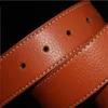 Belts LannyQveen Belt Strap With Holes Men Plate Buckle Without Split Leather